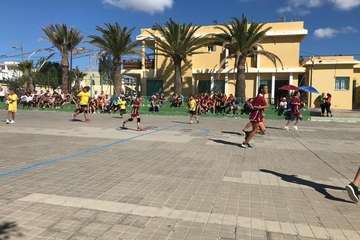 Jornada de convivencia deportiva en El Goro (Foto TA)